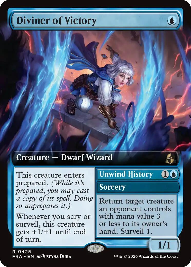 Image for Diviner of Victory (Extended Art) (425) (FRA) - Magic: The Gathering