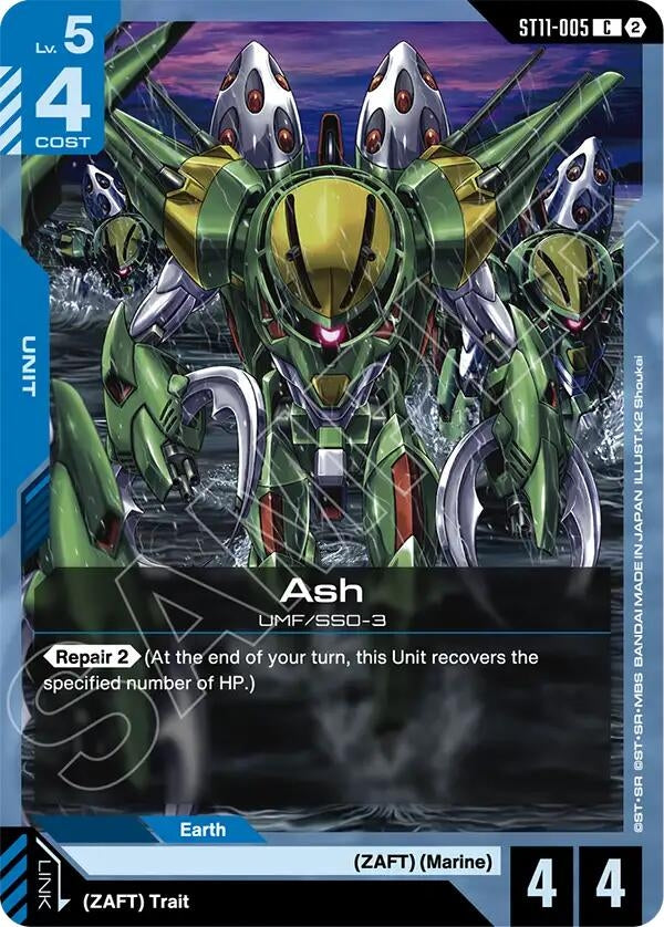 Image for Ash (ST11-005) (ST11) - Gundam Card Game