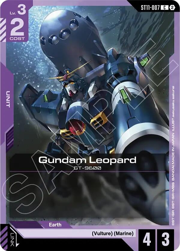 Image for Gundam Leopard (ST11-007) (ST11) - Gundam Card Game