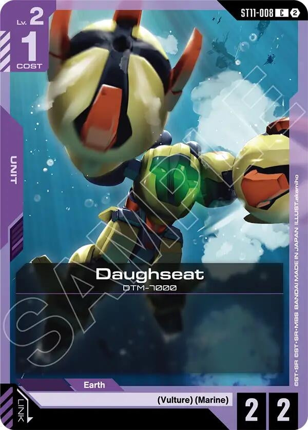 Image for Daughseat (ST11-008) (ST11) - Gundam Card Game