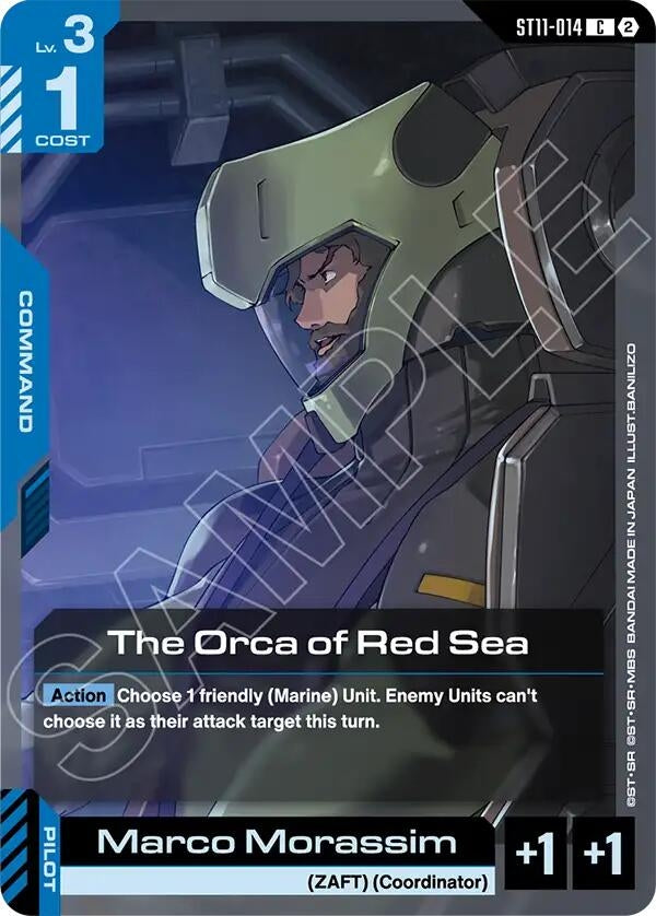 Image for The Orca of Red Sea (ST11-014) (ST11) - Gundam Card Game