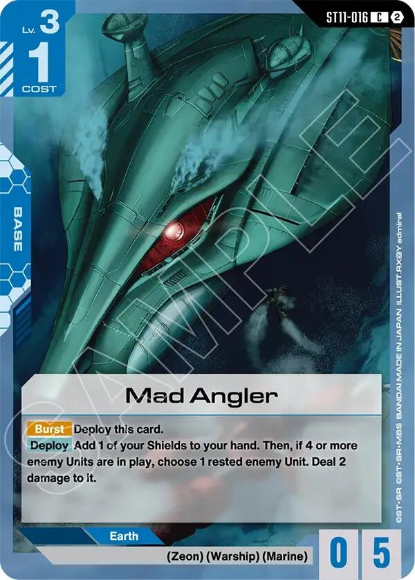 Image for Mad Angler (ST11-016) (ST11) - Gundam Card Game