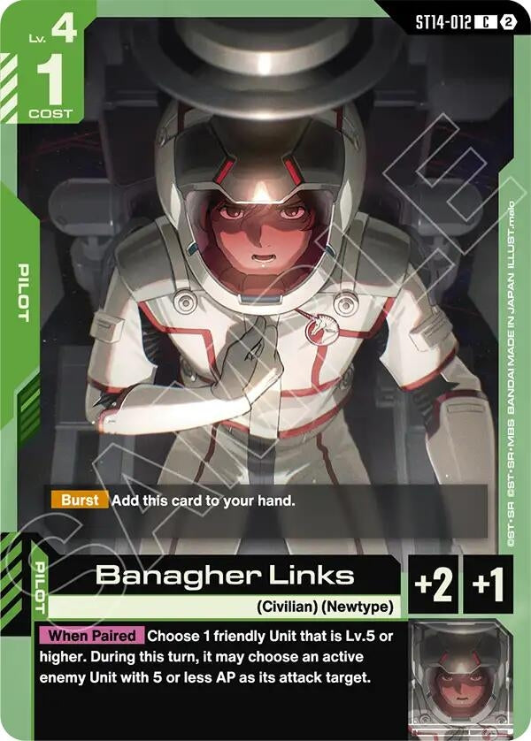 Image for Banagher Links (ST14-012) (ST14) - Gundam Card Game