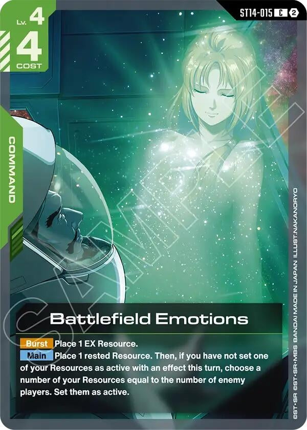Image for Battlefield Emotions (ST14-015) (ST14) - Gundam Card Game