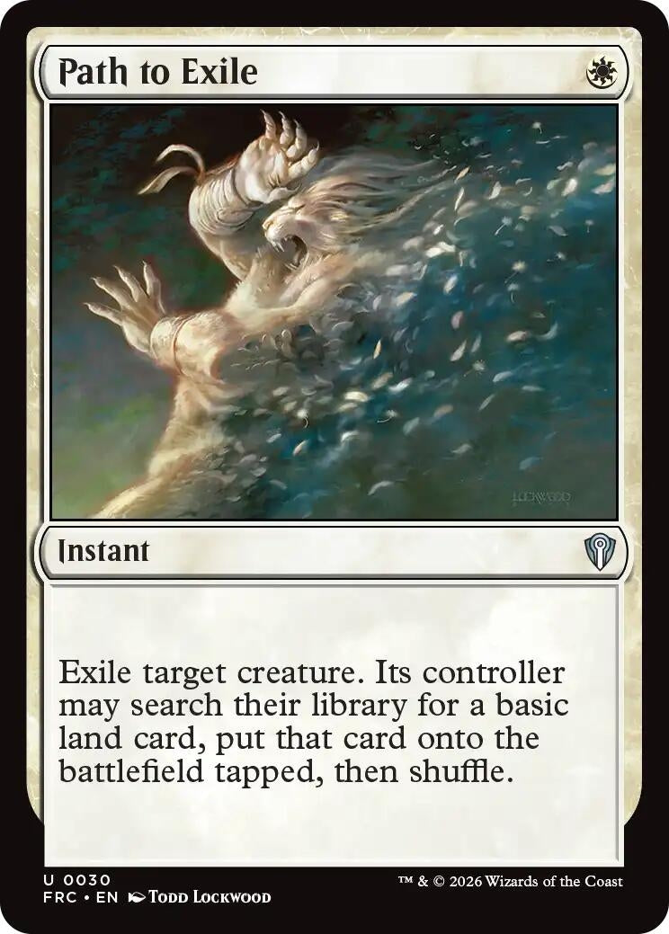 Image for Path to Exile (30) (FRC) - Magic: The Gathering