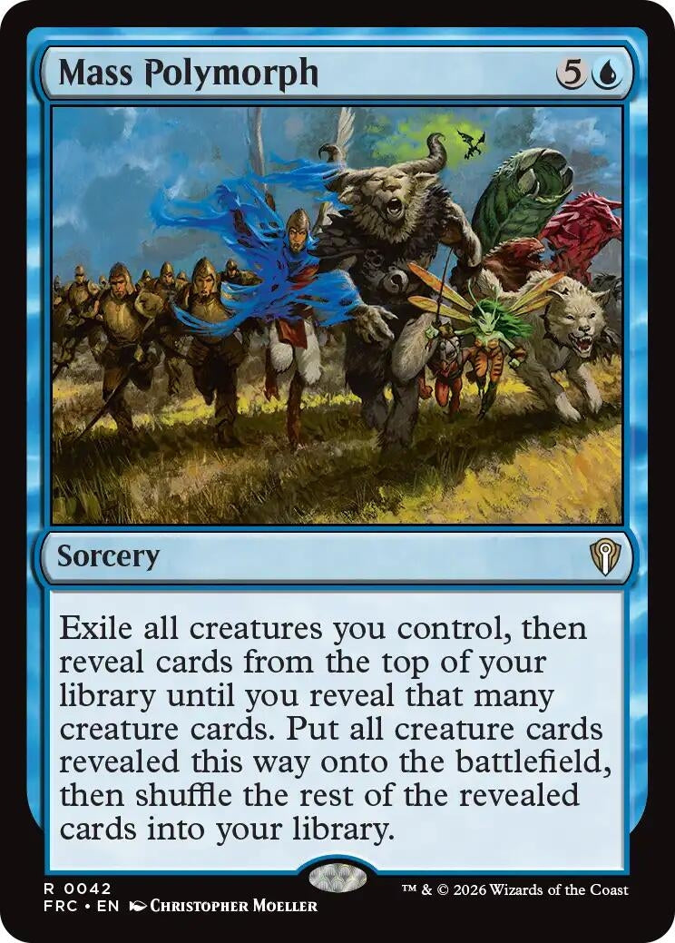 Image for Mass Polymorph (42) (FRC) - Magic: The Gathering