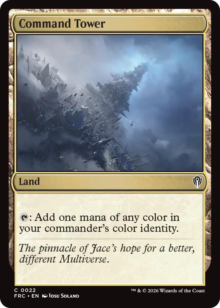 Image for Command Tower (22) (FRC) - Magic: The Gathering