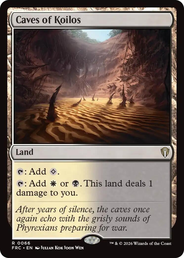Image for Caves of Koilos (66) (FRC) - Magic: The Gathering