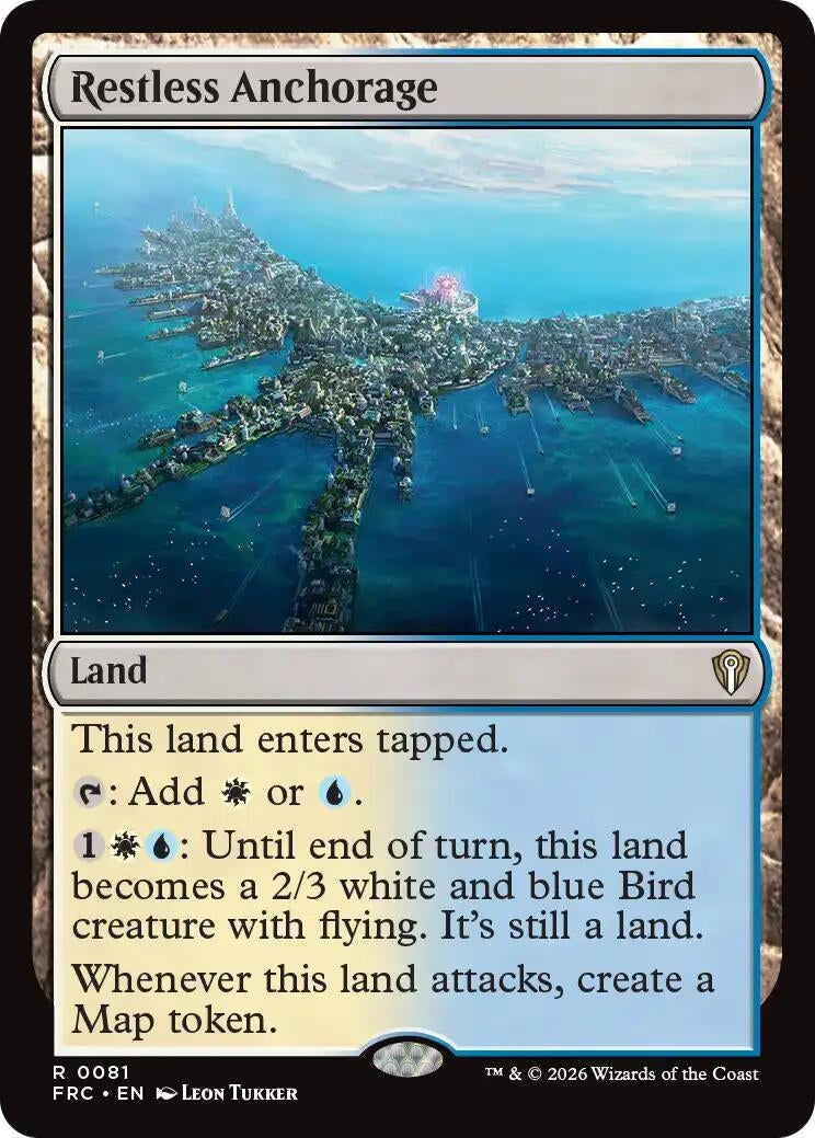 Image for Restless Anchorage (81) (FRC) - Magic: The Gathering