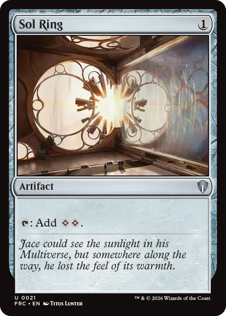 Image for Sol Ring (21) (FRC) - Magic: The Gathering