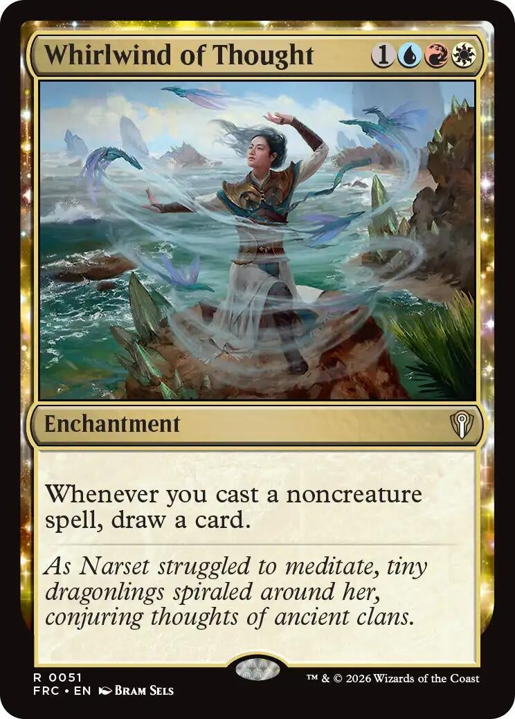 Image for Whirlwind of Thought (51) (FRC) - Magic: The Gathering