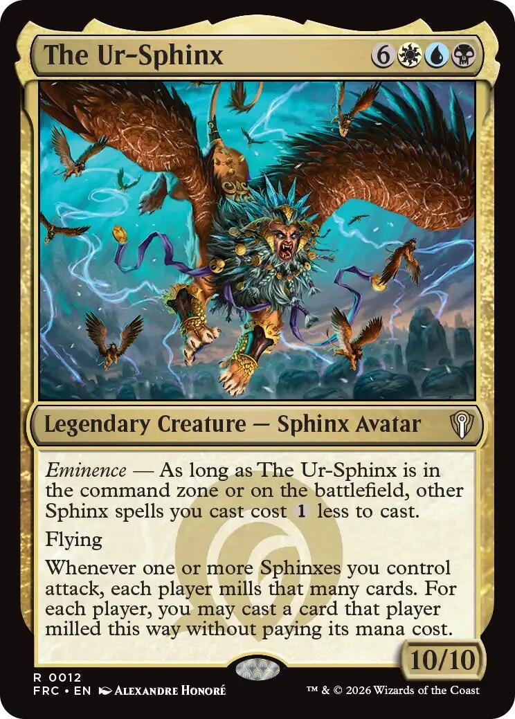 Image for The Ur-Sphinx (12) (FRC) - Magic: The Gathering