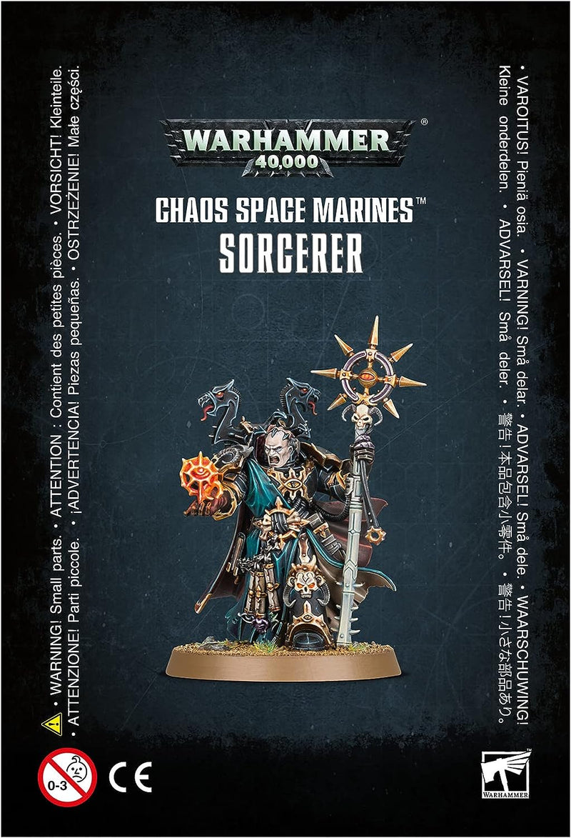 Warhammer 40,000 Chaos Space Marine Sorceror