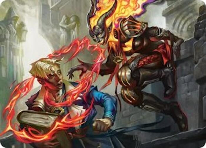 Image for Hallway Heckler Art Card (17) (ASFRA) - Magic: The Gathering