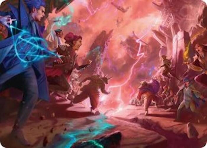 Image for Violent Echoes Art Card (20) (ASFRA) - Magic: The Gathering