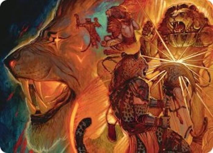 Image for Way of the Warlord Art Card (33) (ASFRA) - Magic: The Gathering