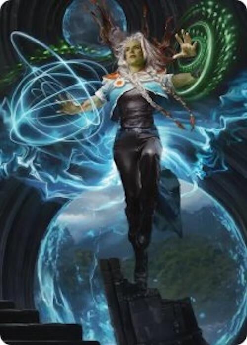 Image for Tam, the Possibility Art Card (34) (ASFRA) - Magic: The Gathering