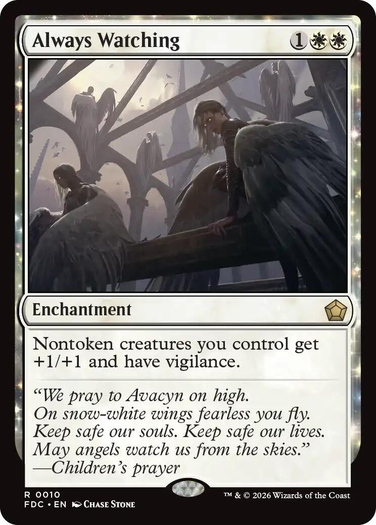 Image for Always Watching (10) (FDC) - Magic: The Gathering