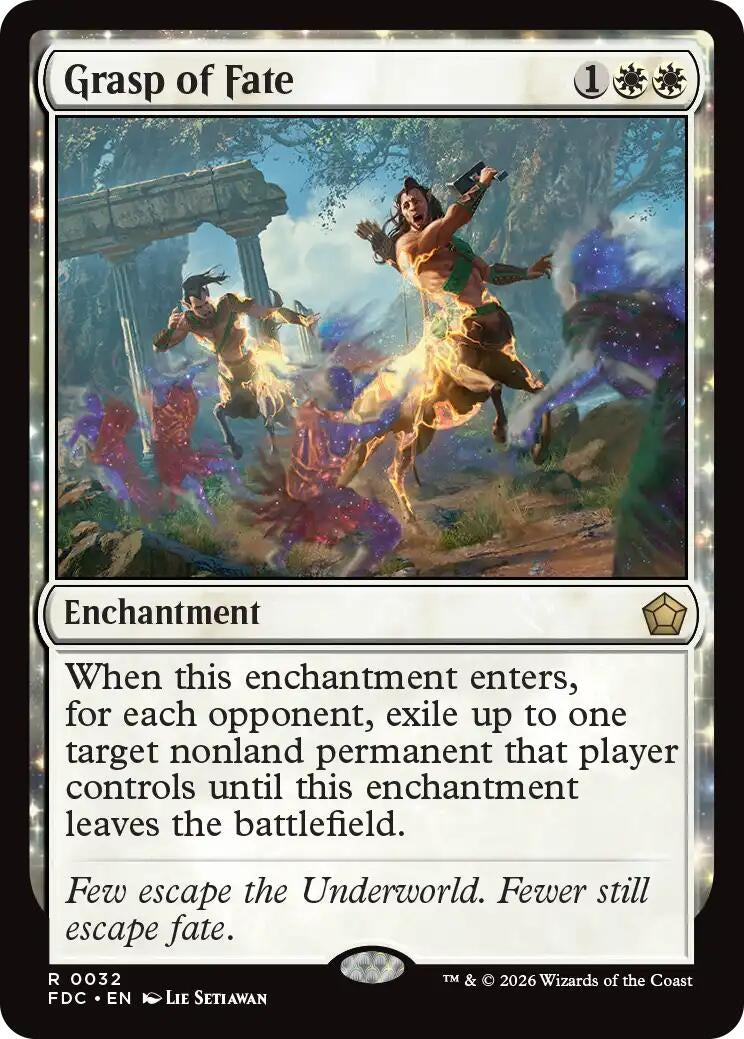Image for Grasp of Fate (32) (FDC) - Magic: The Gathering