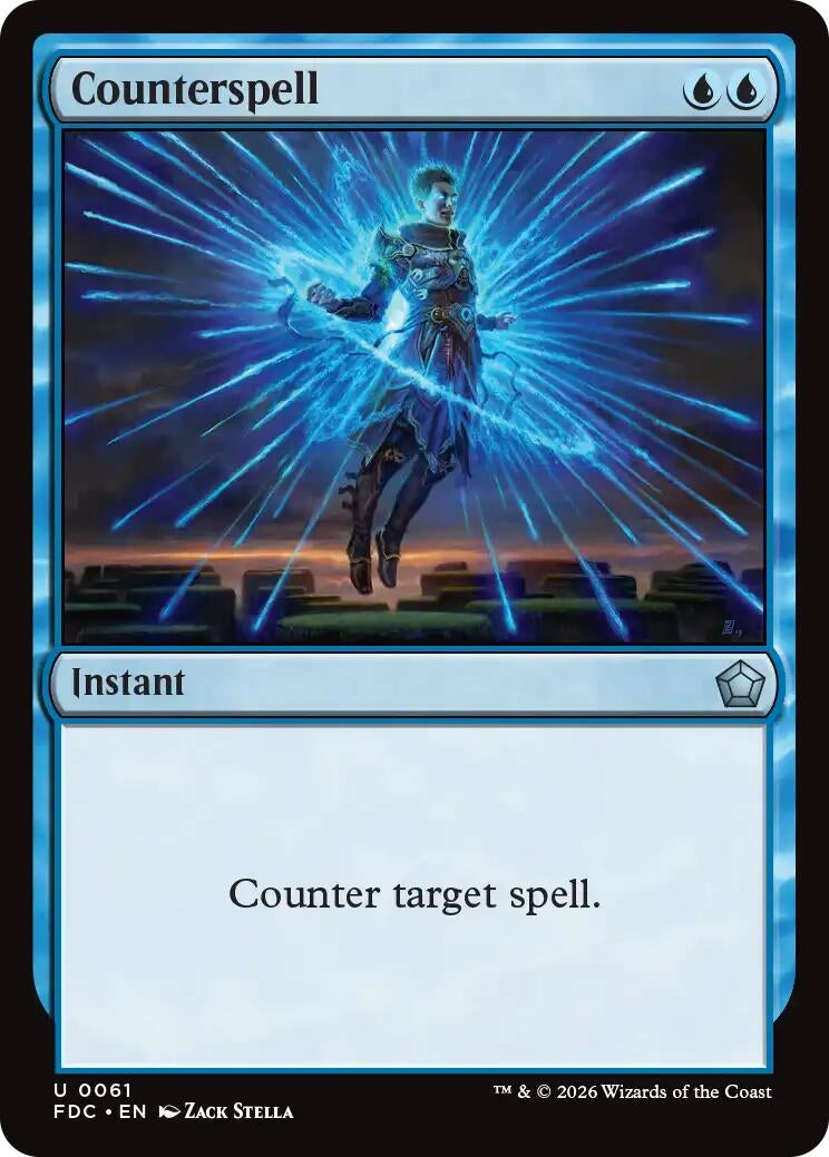 Image for Counterspell (61) (FDC) - Magic: The Gathering