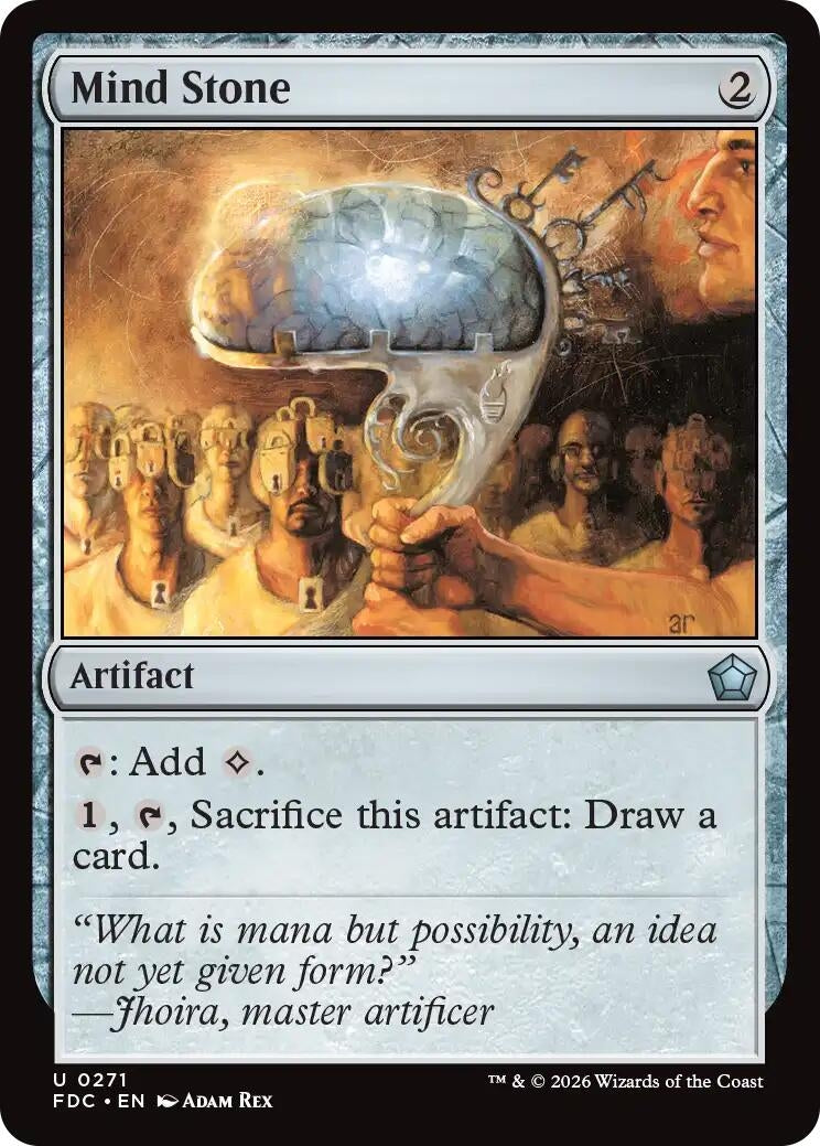 Image for Mind Stone (271) (FDC) - Magic: The Gathering