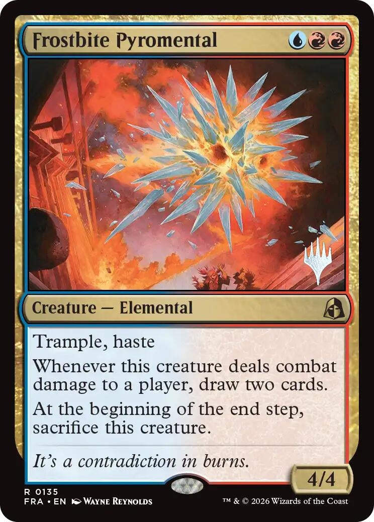 Image for Frostbite Pyromental (135) (PPFRA) - Magic: The Gathering