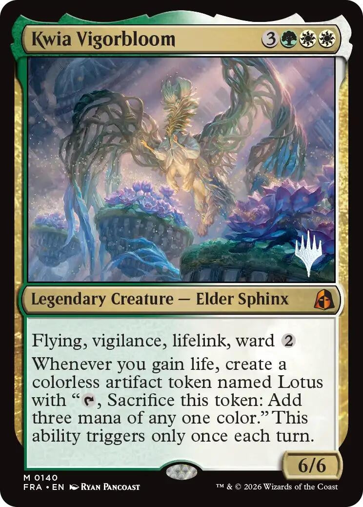 Image for Kwia Vigorbloom (140) (PPFRA) - Magic: The Gathering