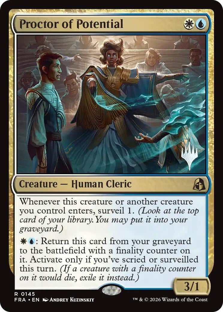 Image for Proctor of Potential (145) (PPFRA) - Magic: The Gathering