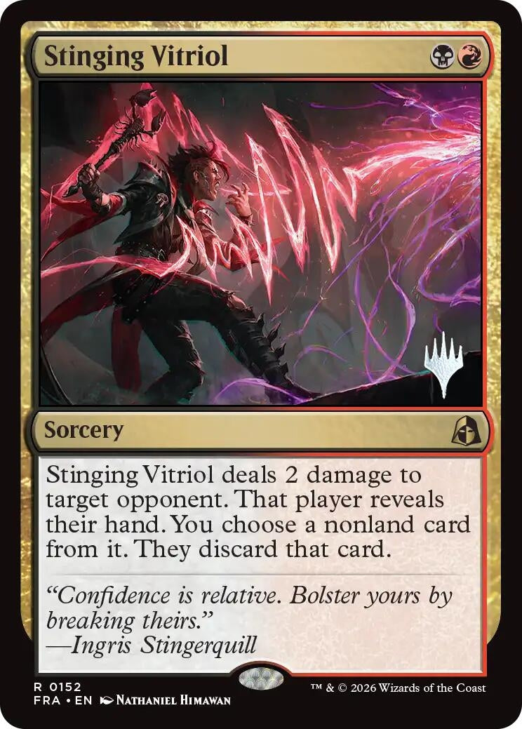 Image for Stinging Vitriol (152) (PPFRA) - Magic: The Gathering