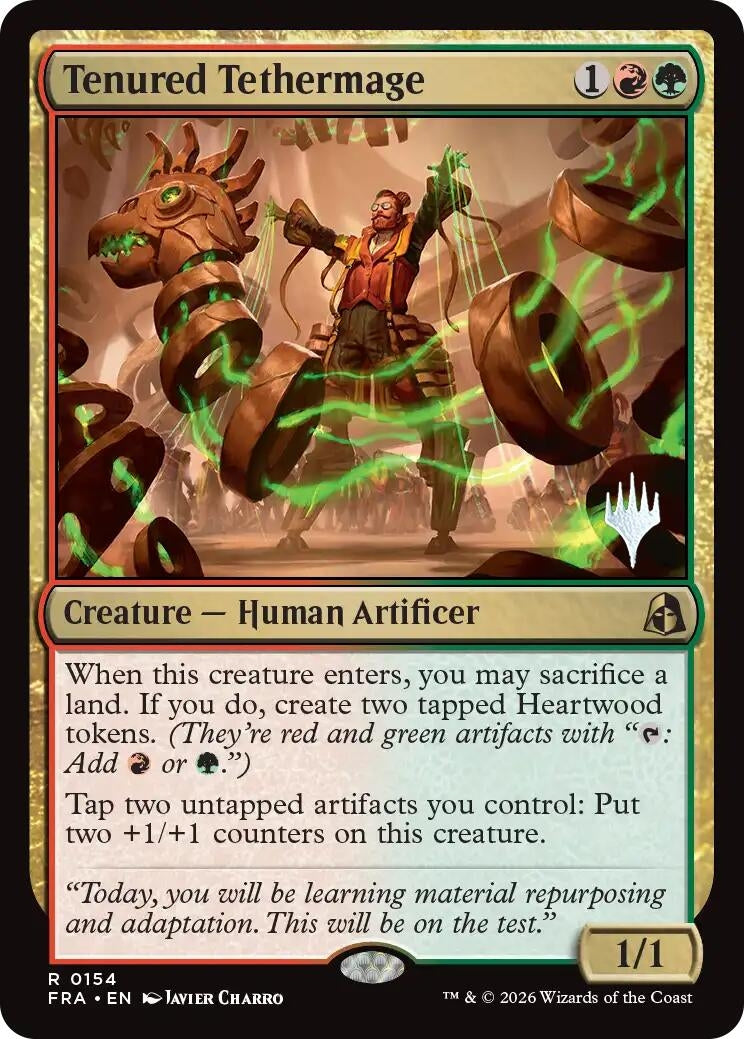 Image for Tenured Tethermage (154) (PPFRA) - Magic: The Gathering