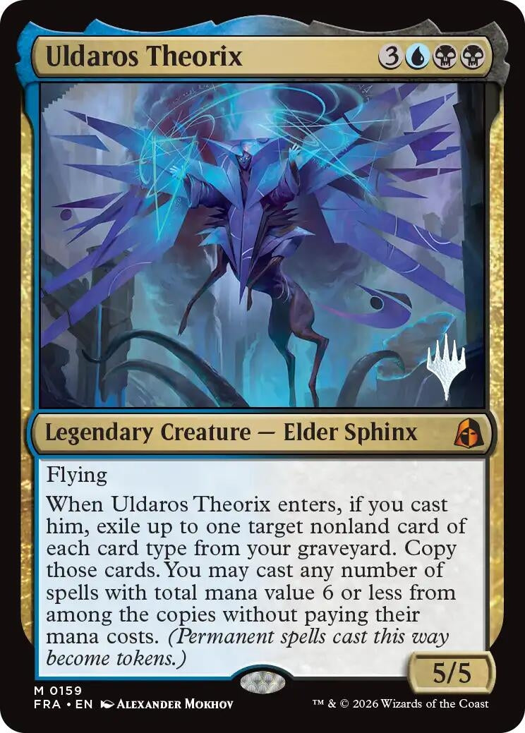 Image for Uldaros Theorix (159) (PPFRA) - Magic: The Gathering