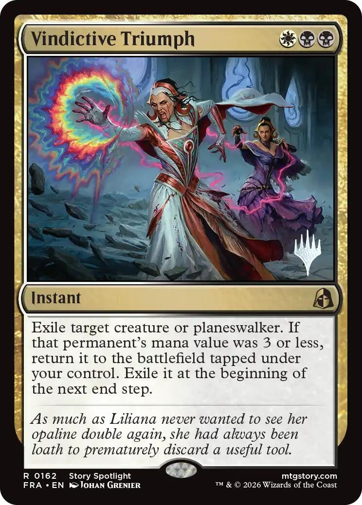 Image for Vindictive Triumph (162) (PPFRA) - Magic: The Gathering