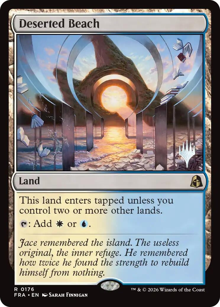Image for Deserted Beach (176) (PPFRA) - Magic: The Gathering