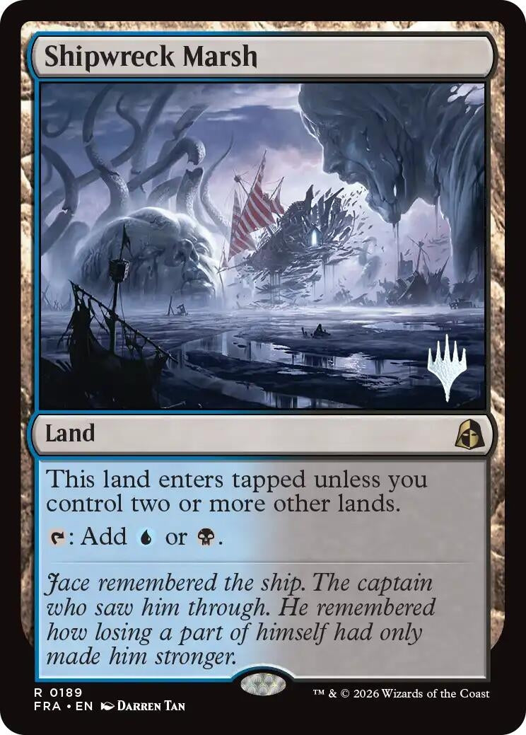 Image for Shipwreck Marsh (189) (PPFRA) - Magic: The Gathering