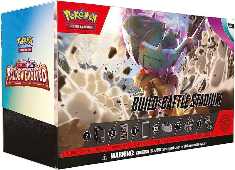 Pokemon: Scarlet and Paldea Evolved Build and Battle Deck