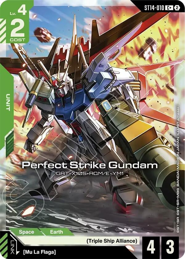 Image for Perfect Strike Gundam (C+) (ST14-010) (ST14) - Gundam Card Game