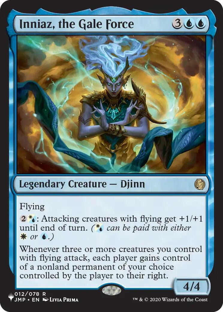 Image for Inniaz, the Gale Force (12) (LIST) - Magic: The Gathering