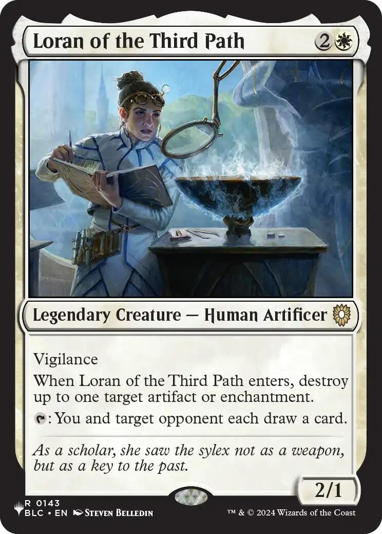 Image for Loran of the Third Path (143) (LIST) - Magic: The Gathering