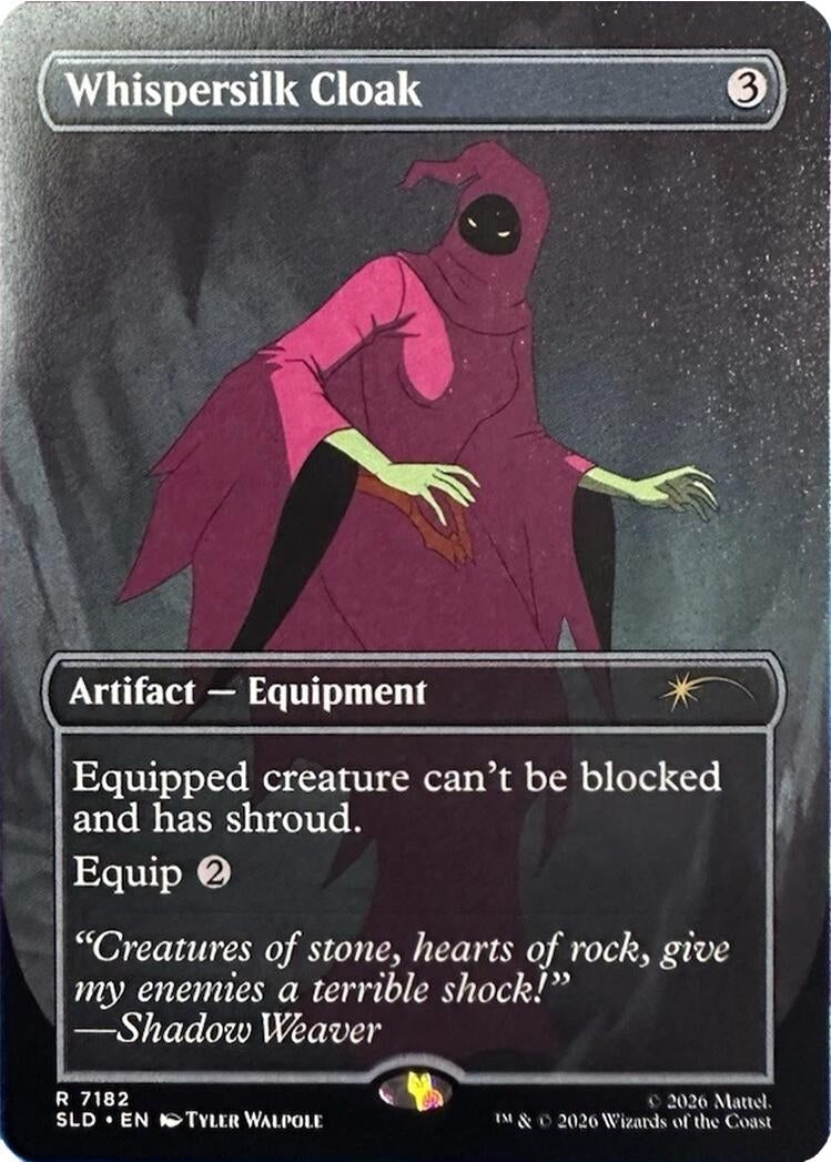 Image for Whispersilk Cloak (7182) (7182) (SLD) - Magic: The Gathering