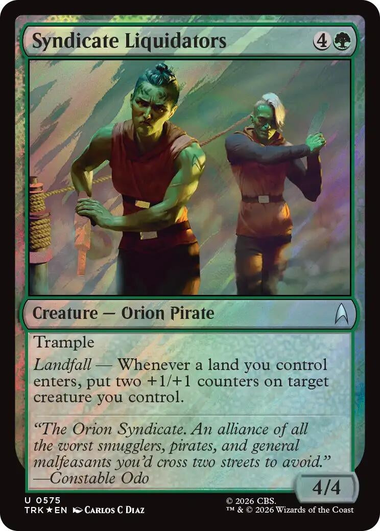 Image for Syndicate Liquidators (Surge Foil) (575) (TRK) - Magic: The Gathering