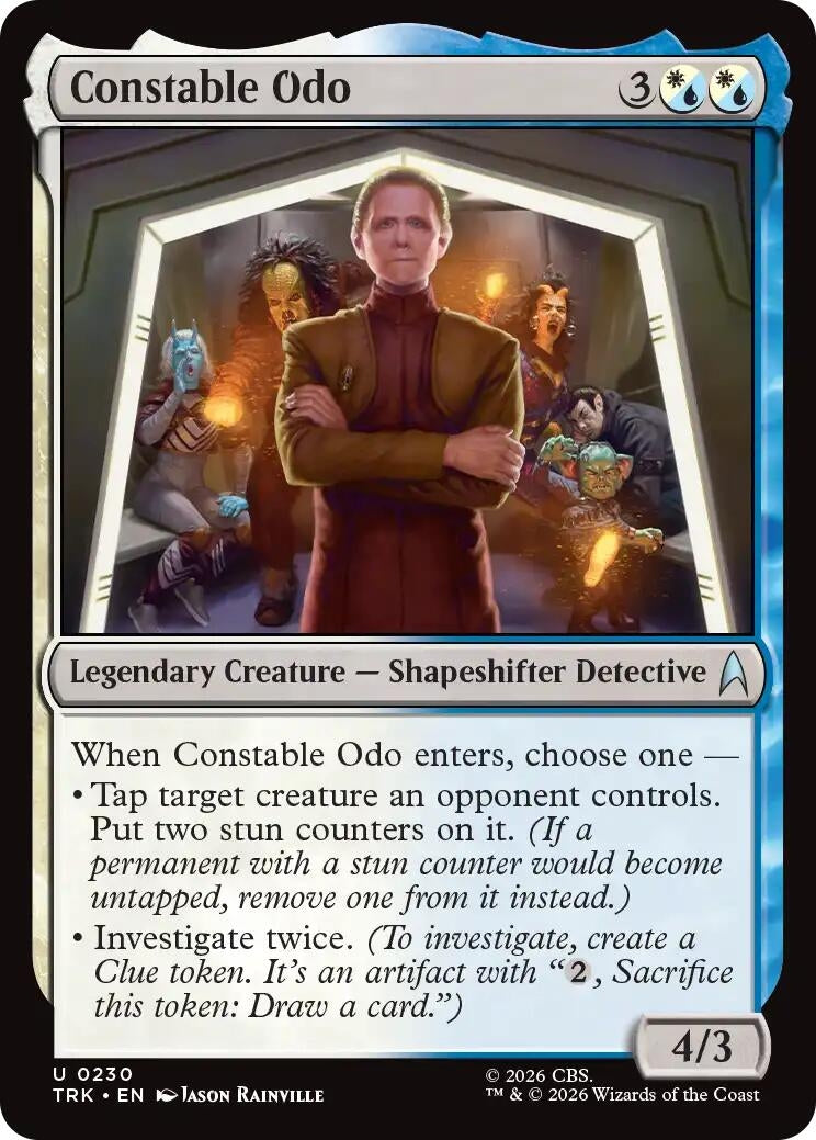 Image for Constable Odo (230) (TRK) - Magic: The Gathering
