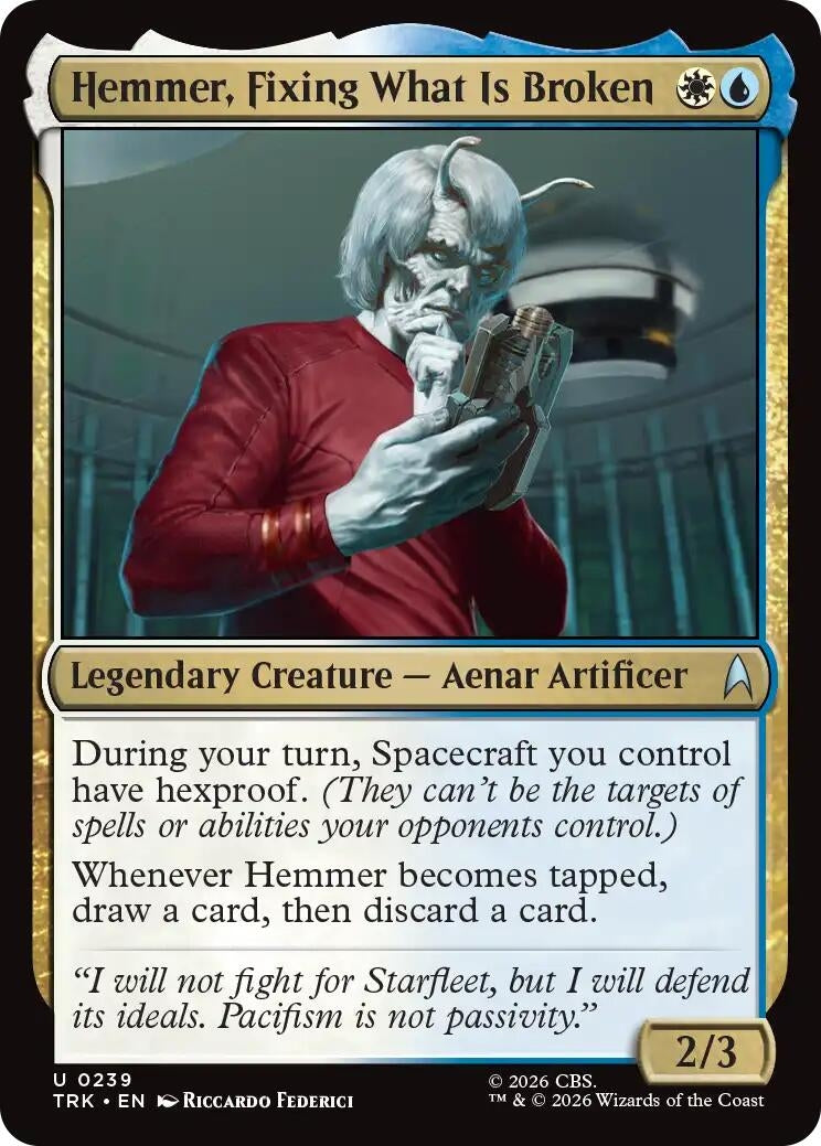 Image for Hemmer, Fixing What Is Broken (239) (TRK) - Magic: The Gathering