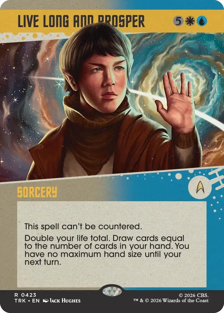 Image for Live Long and Prosper (Showcase) (423) (TRK) - Magic: The Gathering