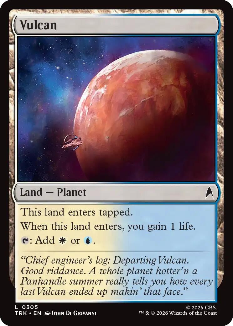 Image for Vulcan (305) (TRK) - Magic: The Gathering