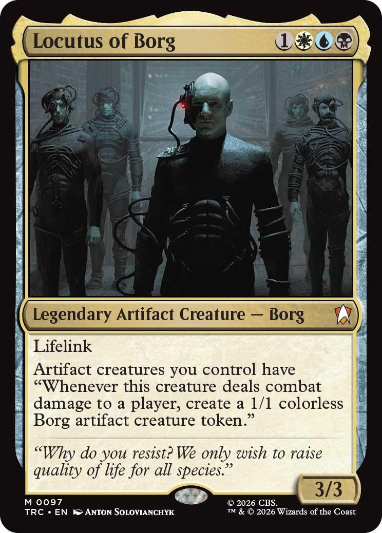 Image for Locutus of Borg (97) (TRC) - Magic: The Gathering