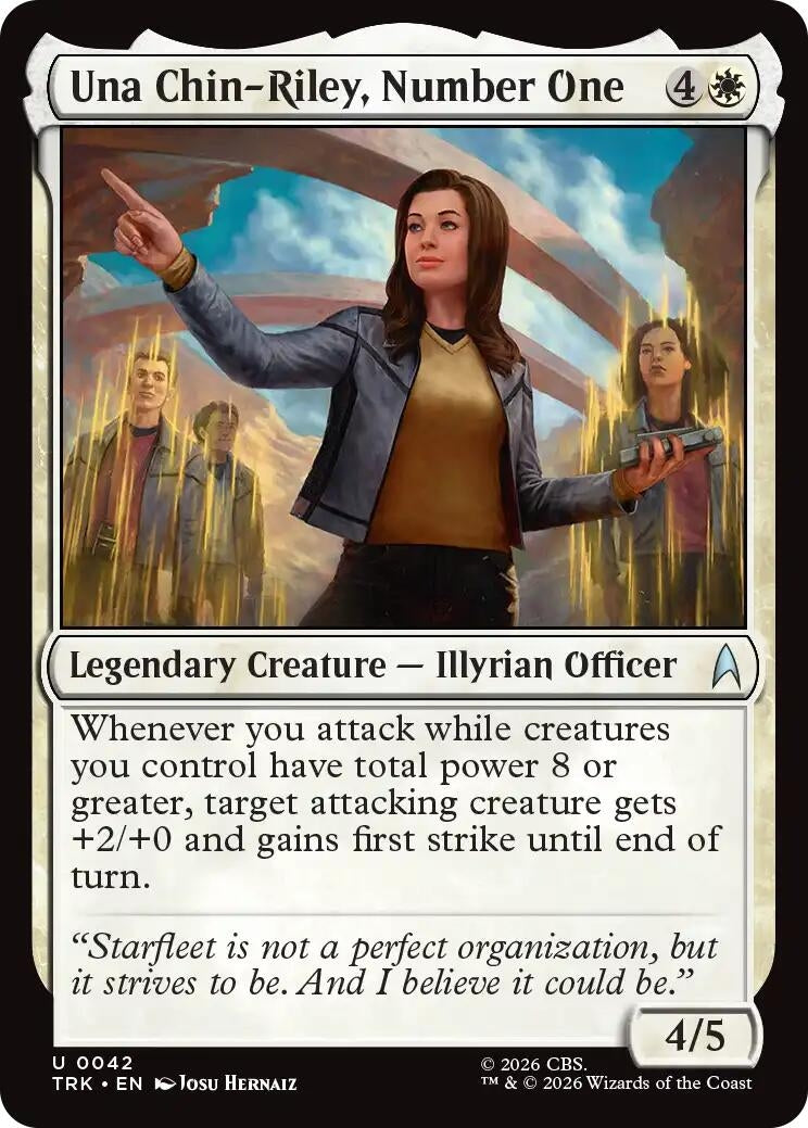Image for Una Chin-Riley, Number One (42) (TRK) - Magic: The Gathering