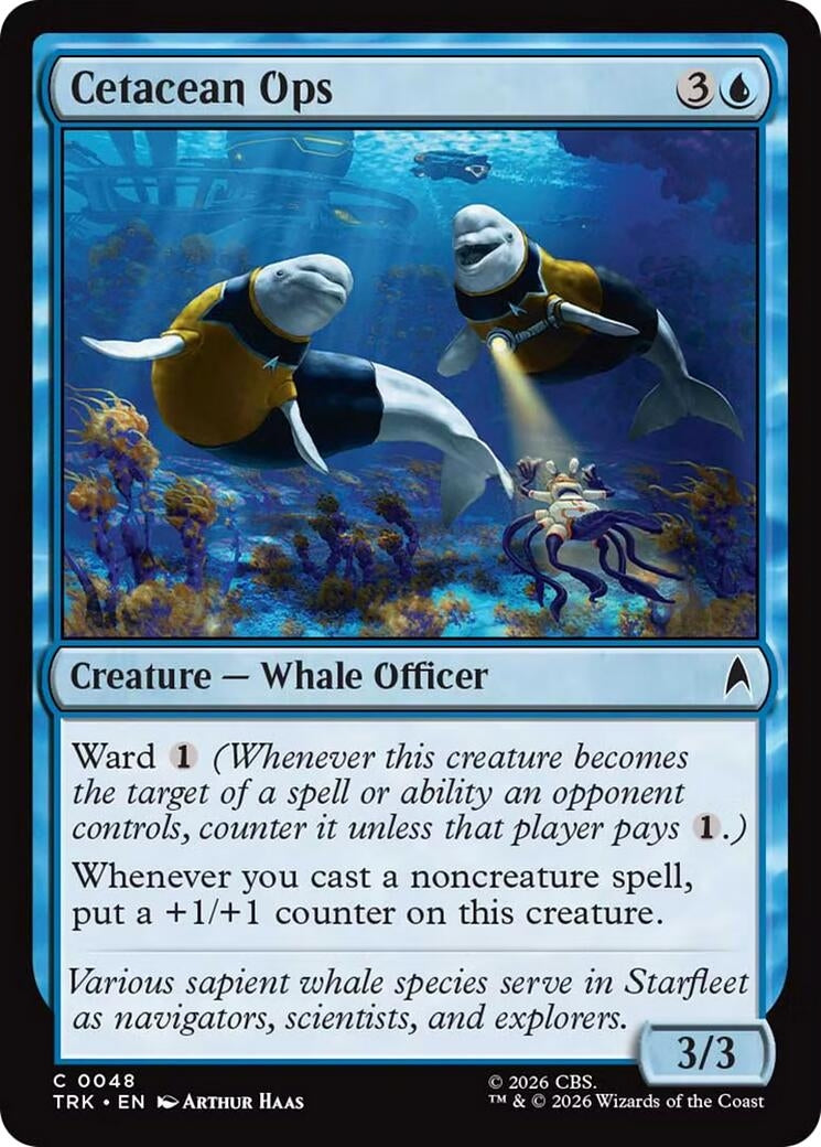 Image for Cetacean Ops (48) (TRK) - Magic: The Gathering