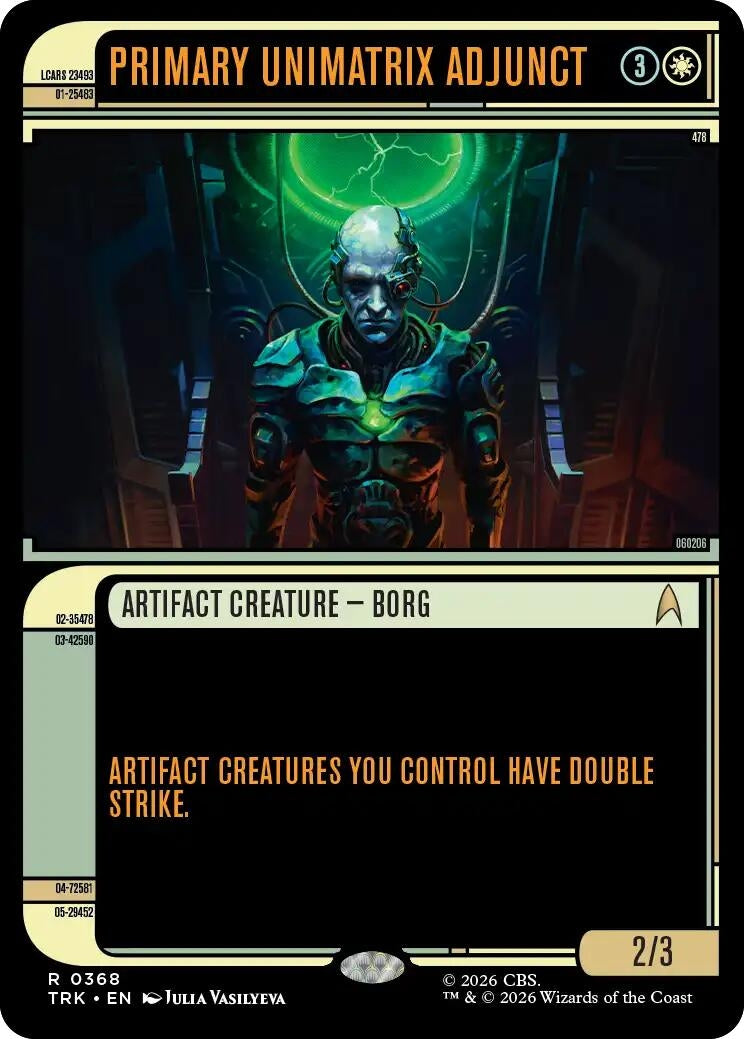 Image for Primary Unimatrix Adjunct (Showcase) (368) (TRK) - Magic: The Gathering