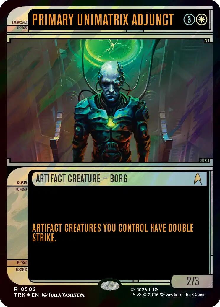 Image for Primary Unimatrix Adjunct (Showcase) (Surge Foil) (502) (TRK) - Magic: The Gathering