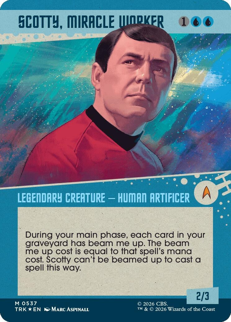 Image for Scotty, Miracle Worker (Showcase) (Surge Foil) (537) (TRK) - Magic: The Gathering